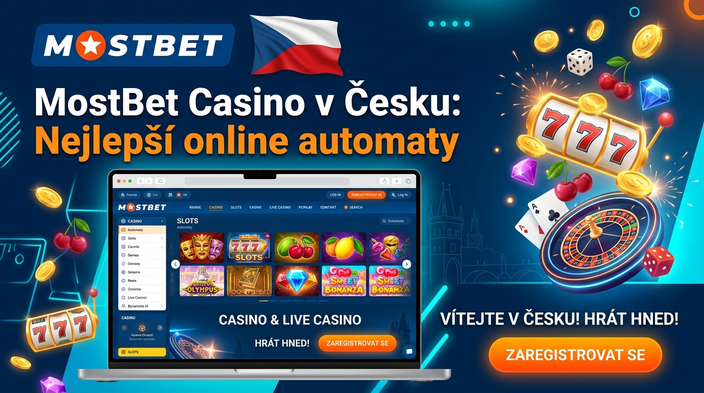 Hrajte online hry live MostBet Casino v Česku